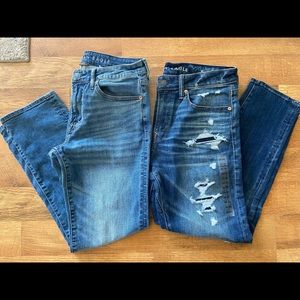 Mens AE jeans lot of (2)